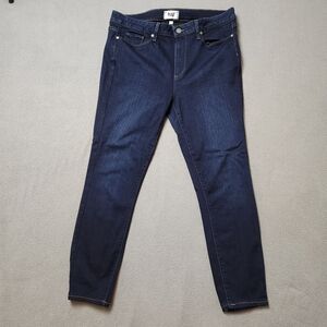 Paige Hoxton Ultra Skinny Ankle Jeans Mona Size 32